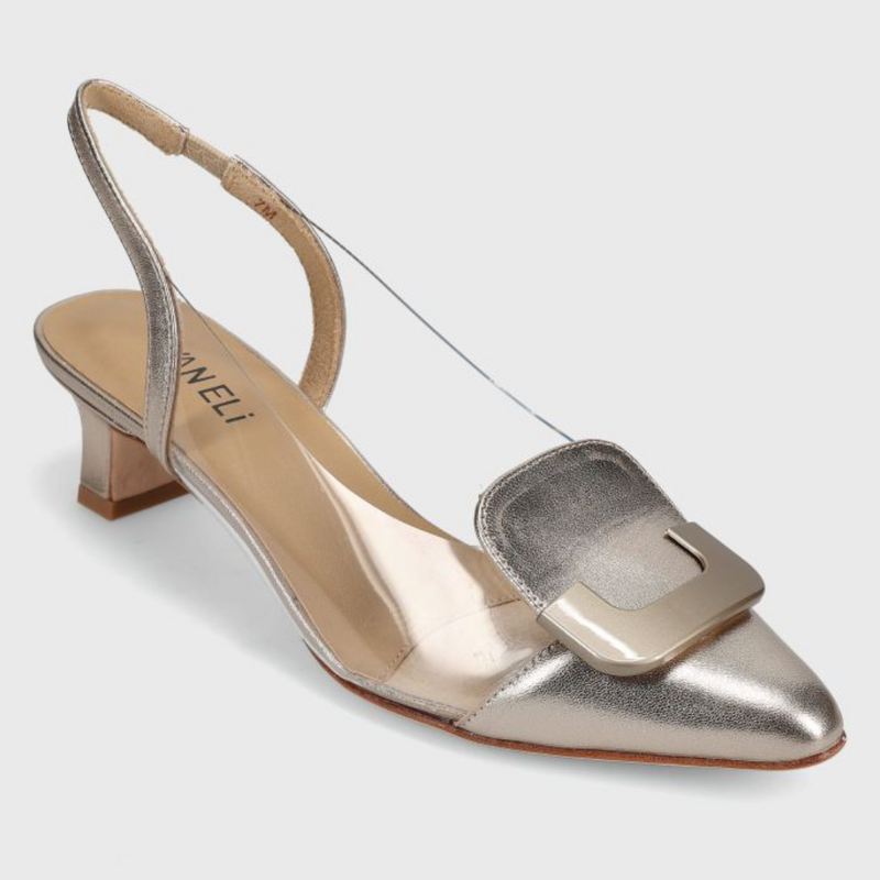 Tamira Slingback Pump - Shell Mercury