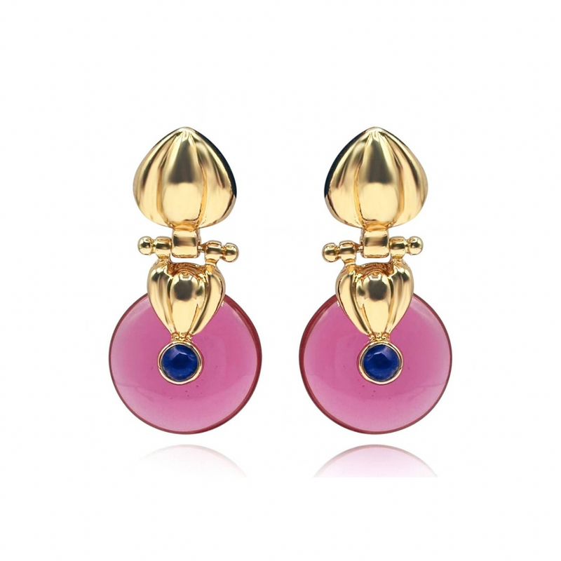 Annie Gold Drop Earrings