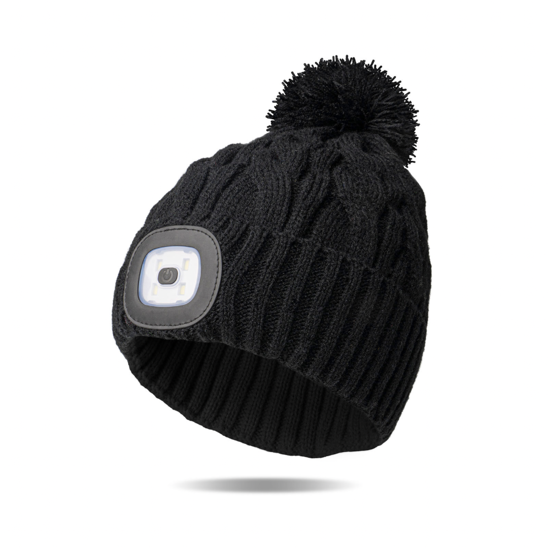 Night Scope Pom Pom Hat