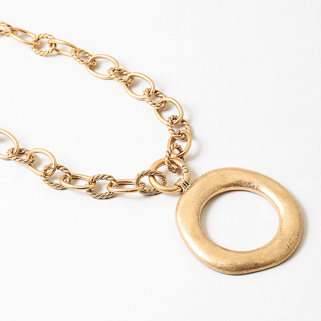 Elsie Statement Pendant Necklace