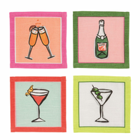 Mimosa Bar Cotton Cocktail Napkins