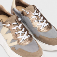 Roma 31 Sneakers - Beige + Grey