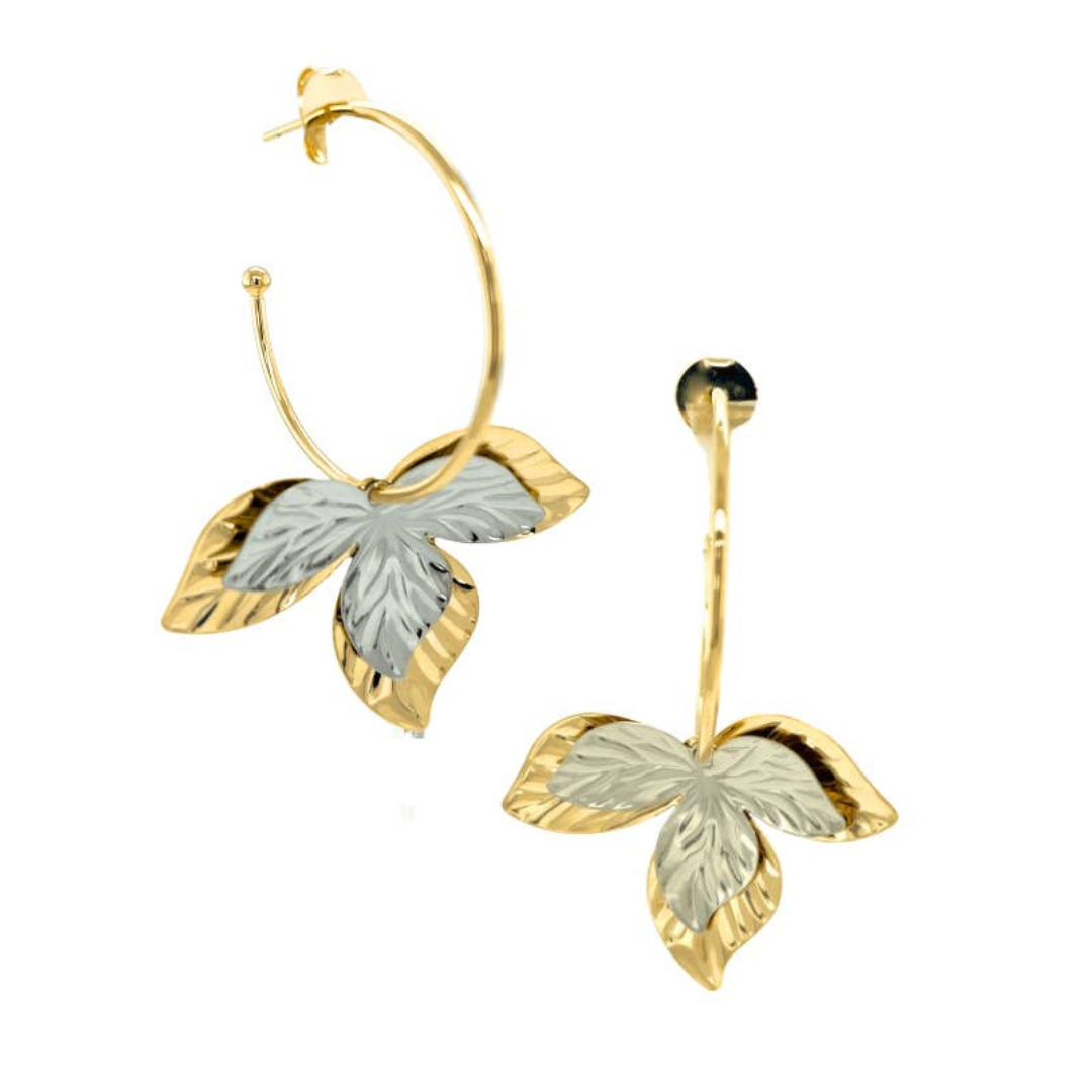 Botanica Hoop Earrings
