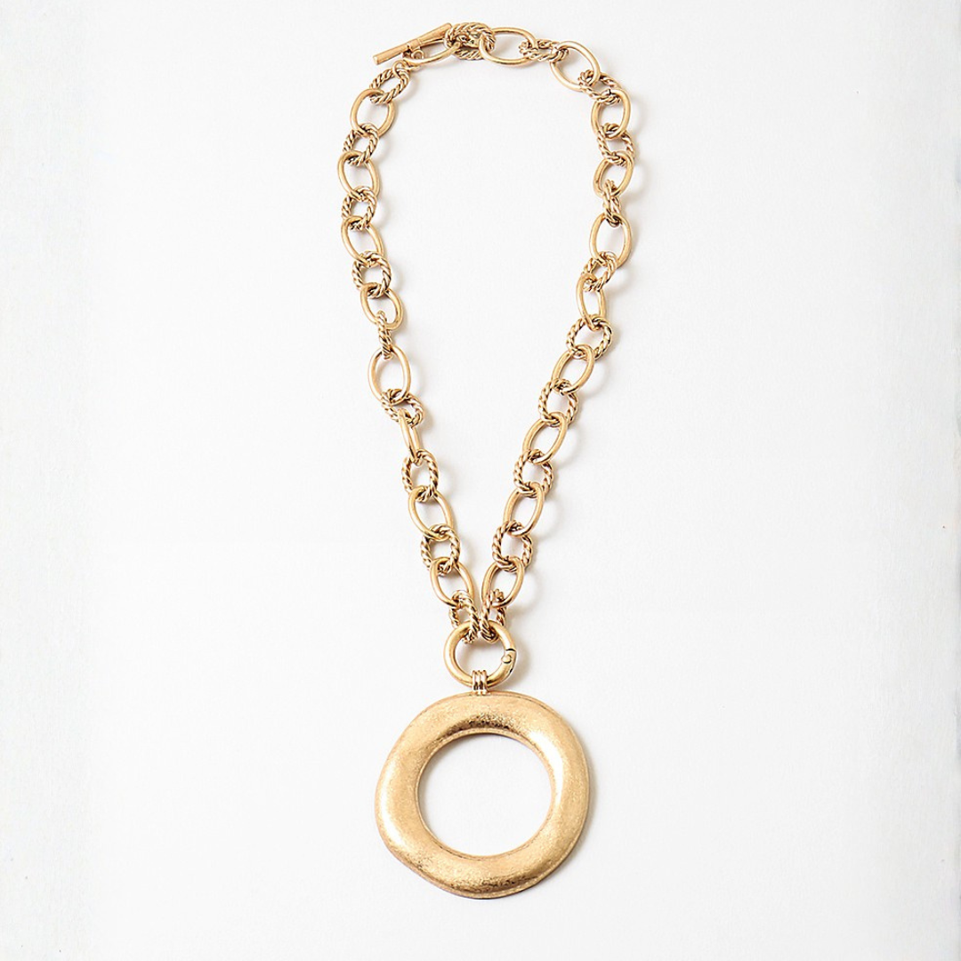 Elsie Statement Pendant Necklace