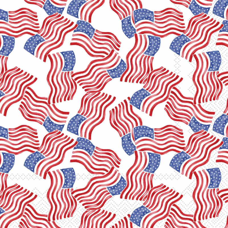 Stars & Stripes Luncheon Napkins
