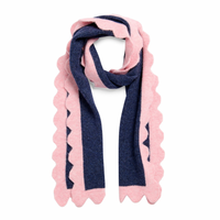 Melody Scallop Knit Scarf