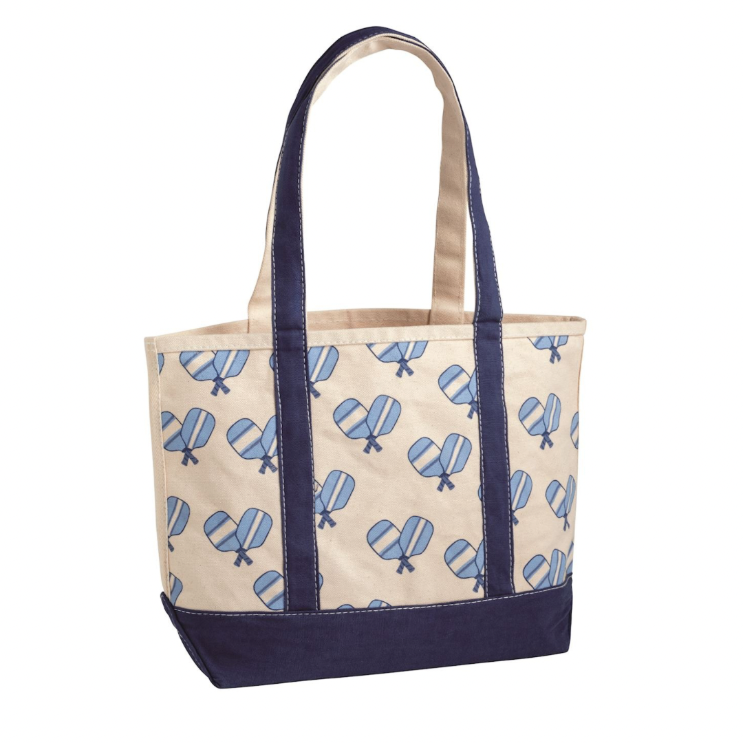 Pickleball Canvas Tote