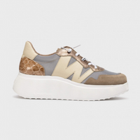Roma 31 Sneakers - Beige + Grey