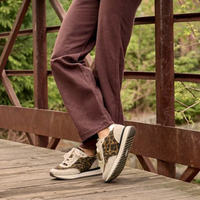 Jacklyn Lace-Up Sneakers - Leopard Multi