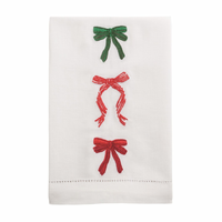 Stitched Bow Tea Towel