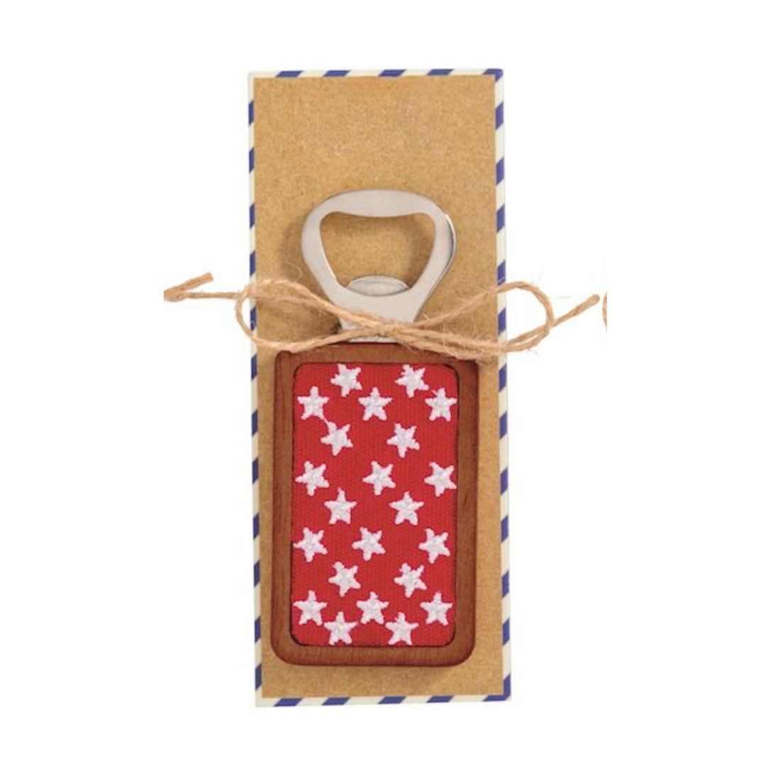 Embroidered America Bottle Opener
