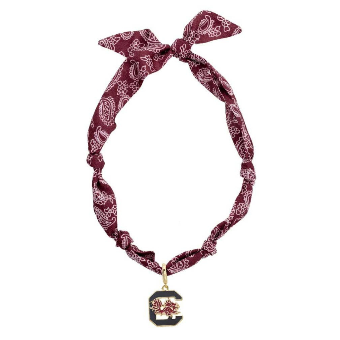 Gamecocks Bandana Necklace