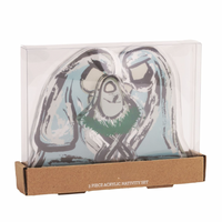 3 Piece Acrylic Nativity Set