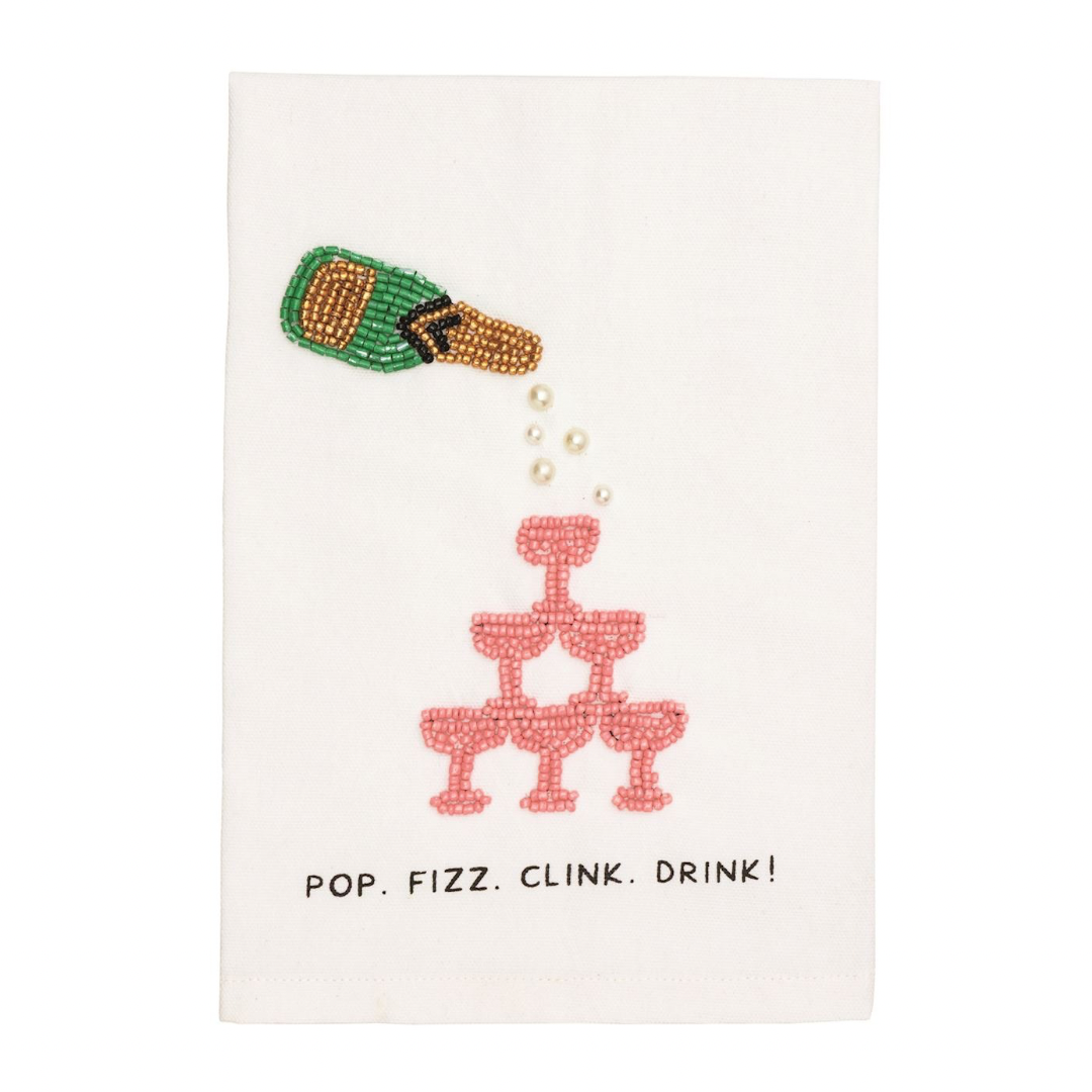 Beaded Bar Towel