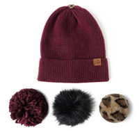 Mix & Match Pom Hat