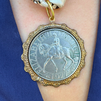 Round Top Scarf Necklace
