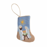 Mini Needlepoint Stocking