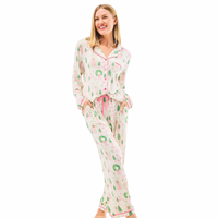 Charlotte Xmas Long Pajama Set - Home for Christmas