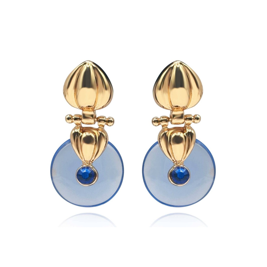 Annie Gold Drop Earrings