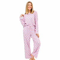 Annie Xmas Pajama Set - Santa Baby Bows
