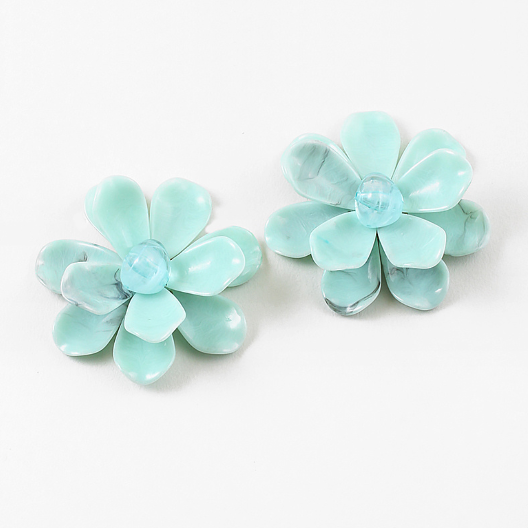 Leilani Flower Stud Earrings