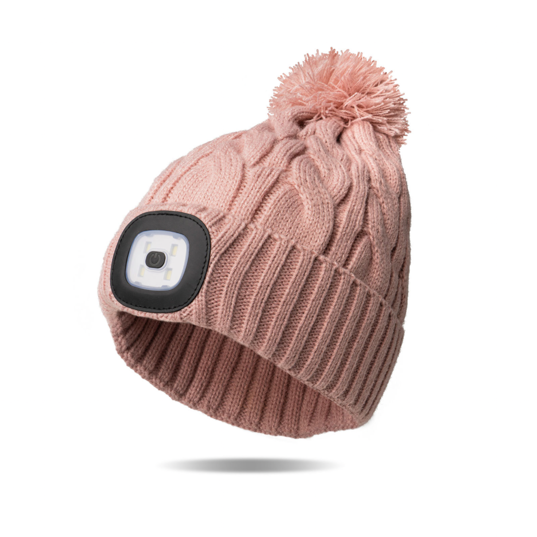 Night Scope Pom Pom Hat
