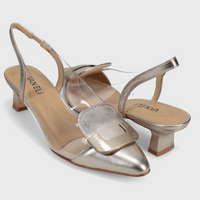 Tamira Slingback Pump - Shell Mercury