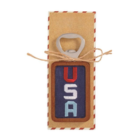Embroidered America Bottle Opener