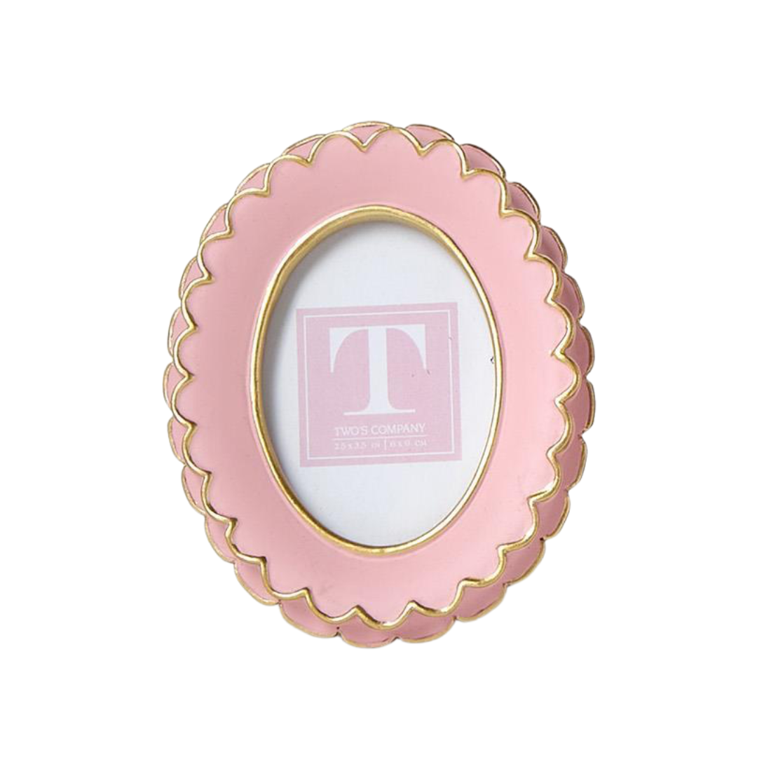 Mini Scalloped Bloom Picture Frame