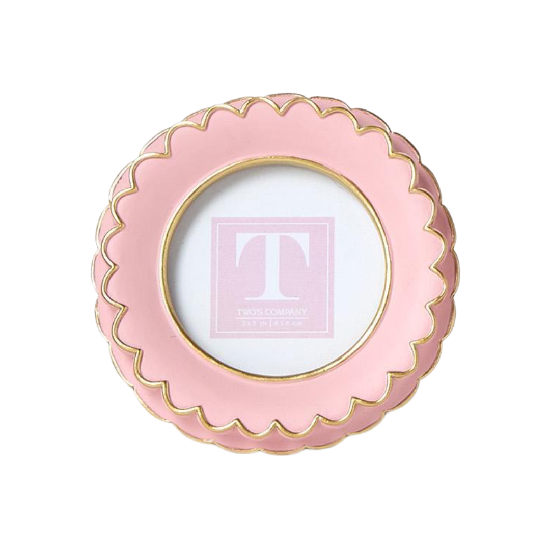 Mini Scalloped Bloom Picture Frame