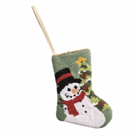 Mini Needlepoint Stocking