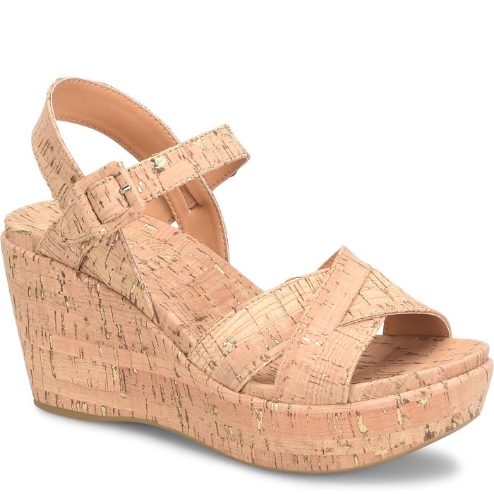 Ava 2.0 Wedge - Gold Cork