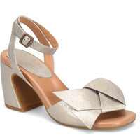 Brooke Heeled Sandal - Light Gold
