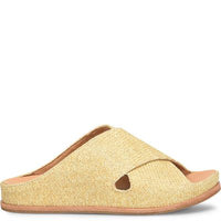 Tutsi Cross Band Sandal - Natural Raffia