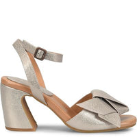 Brooke Heeled Sandal - Light Gold