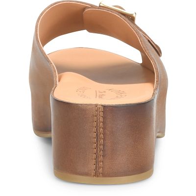 York Slide-On Sandal - Brown Terra