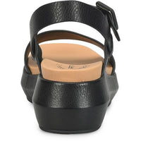 Hallie Platform Sandals - Black
