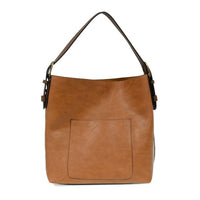 Classic Hobo Handbag with Coffee Handle