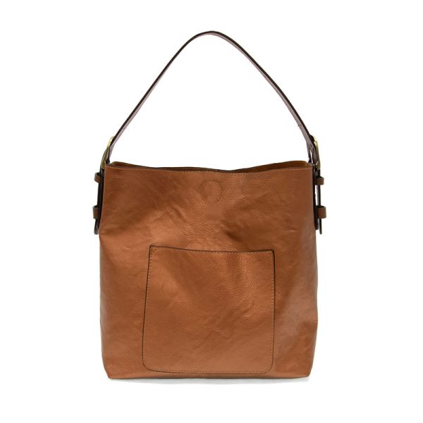 Classic Hobo Handbag with Coffee Handle