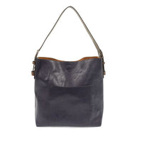 Classic Hobo Handbag with Coffee Handle