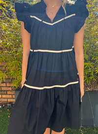 Lena Ribbon Mini Dress