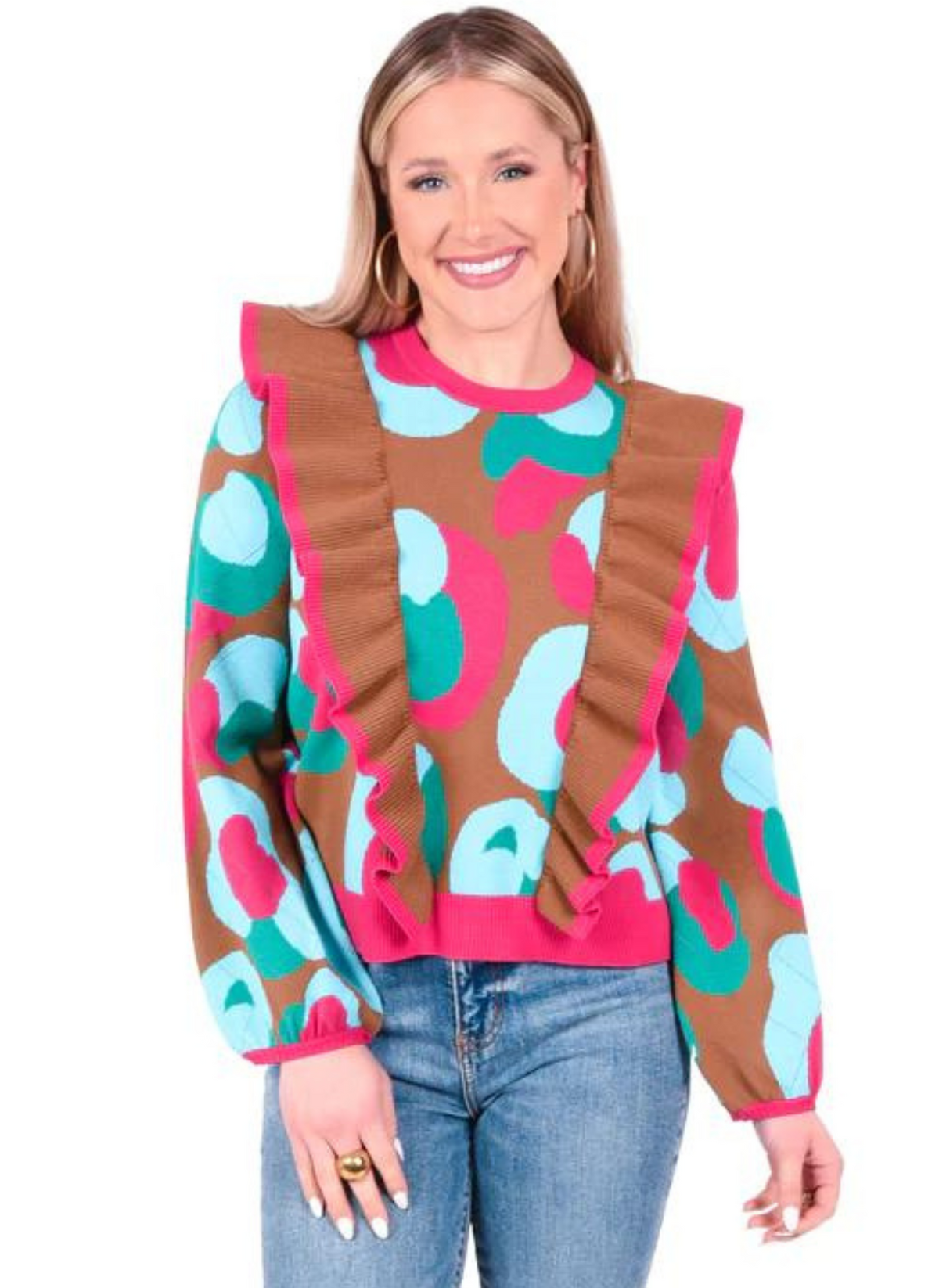Lillian Meadowbrook Cheetah Sweater