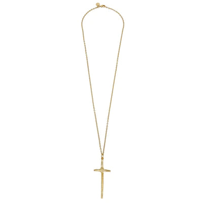Long Cross Chain Necklace