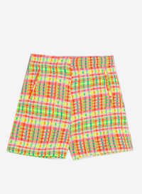 Neon Stripe Shorts