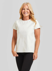 Noa Faux Leather Top