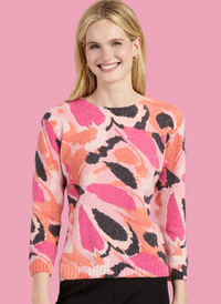 Pink Splash Sweater