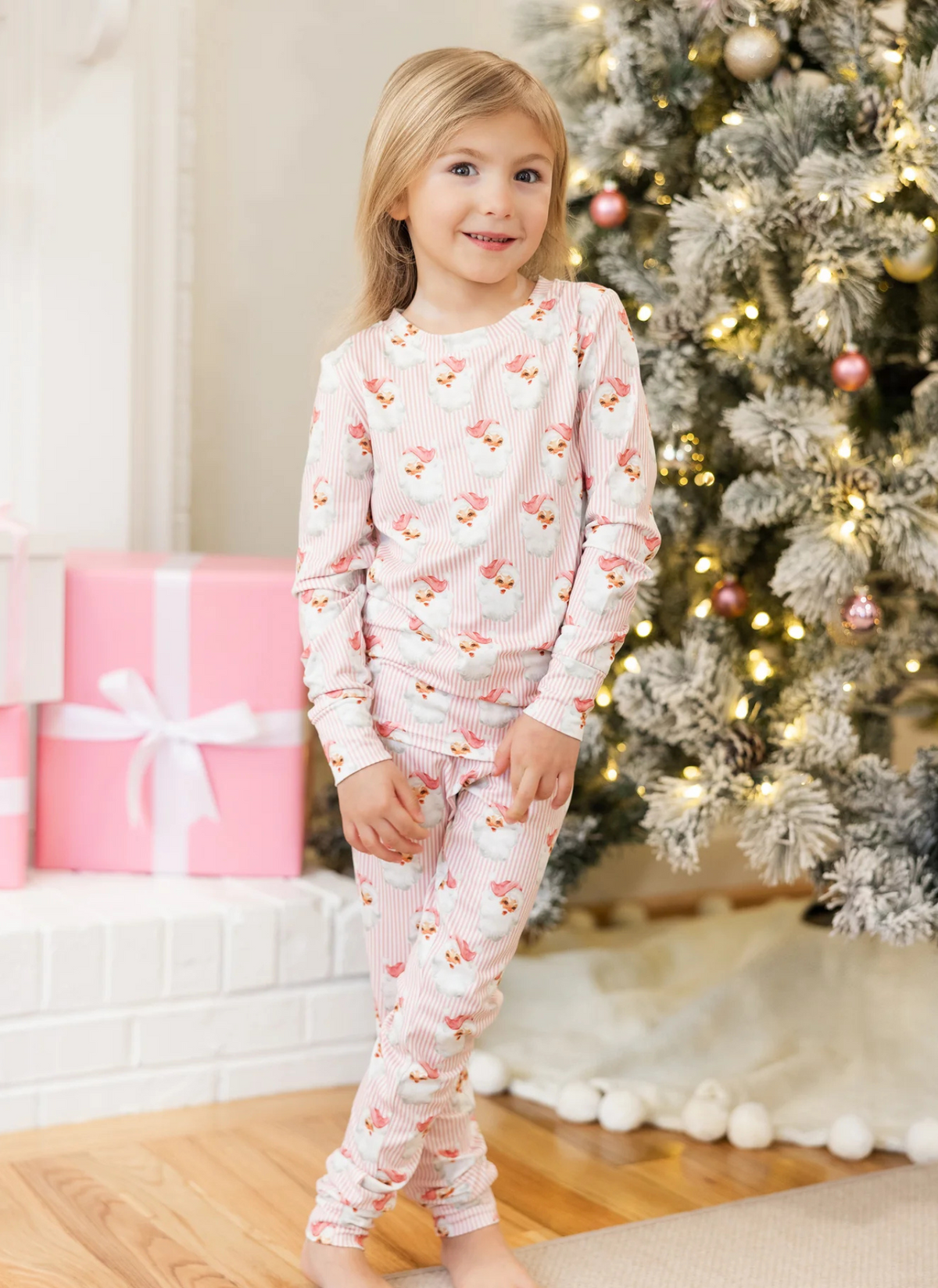 Kids PJ Set - Santa Baby