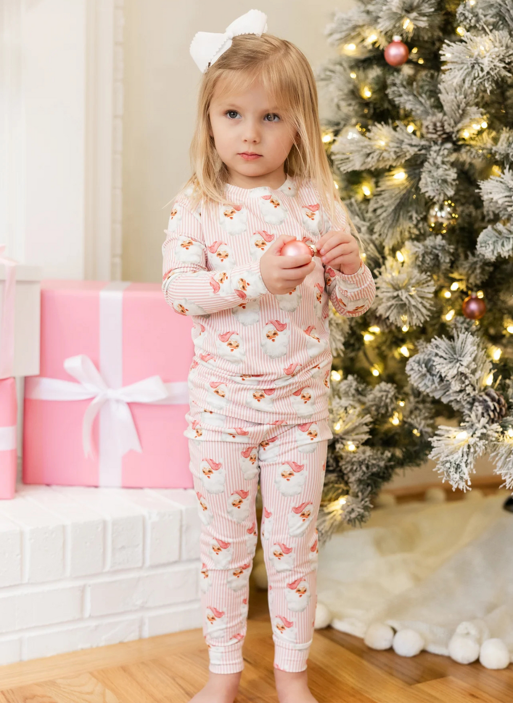 Toddler PJ Set Santa Baby