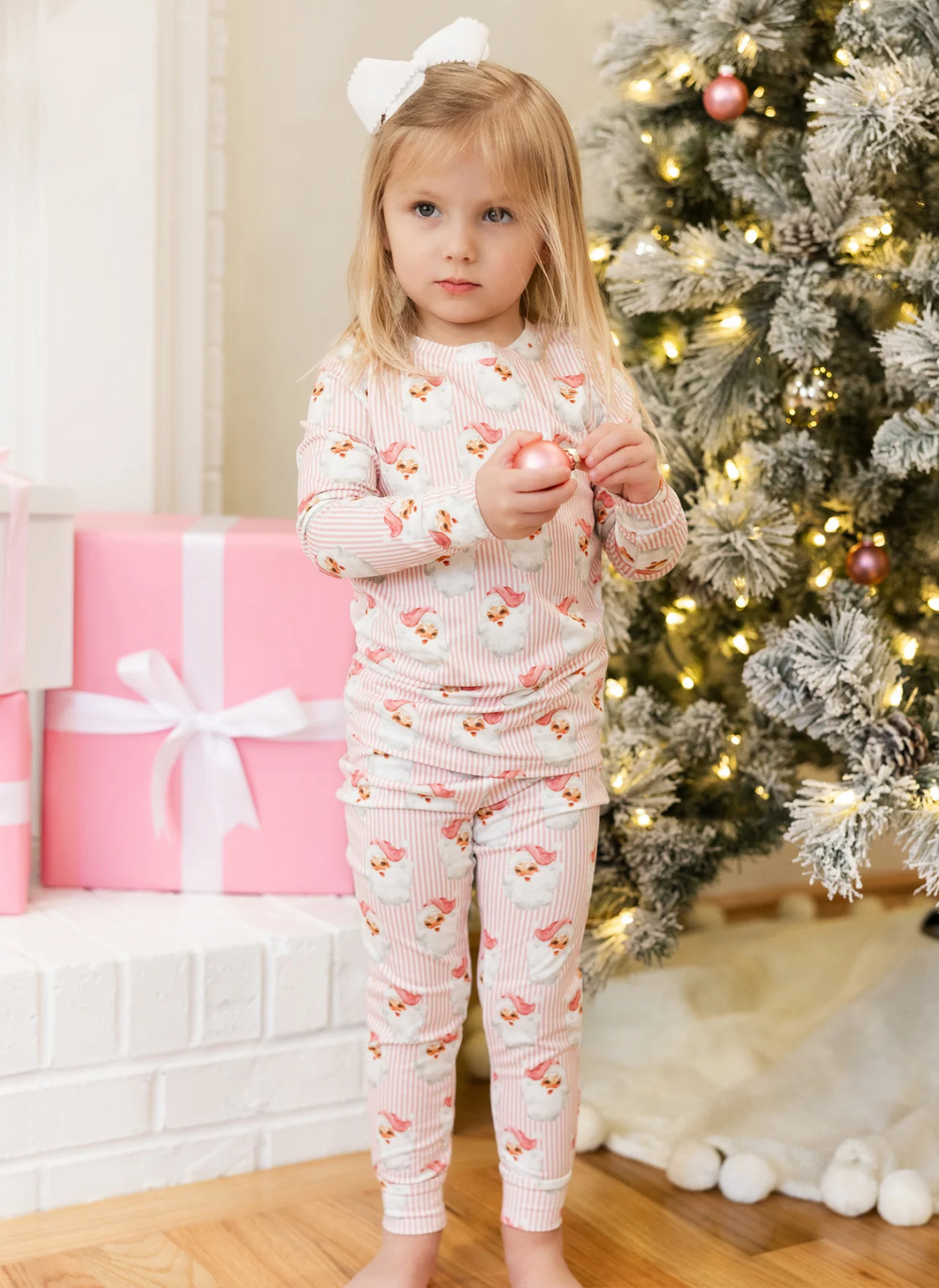 Santa baby pj set sale