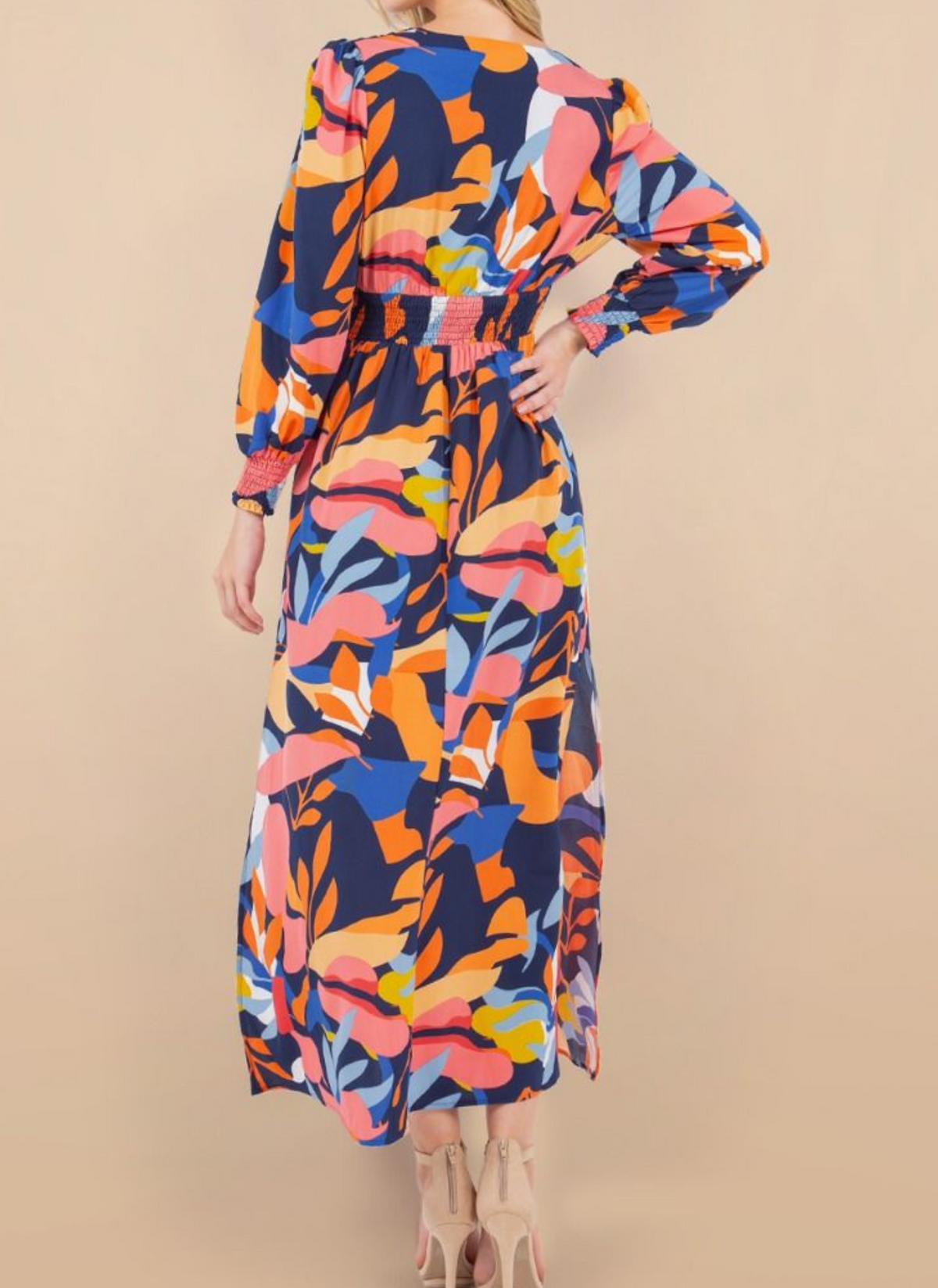 Sarah Abstract Maxi Dress